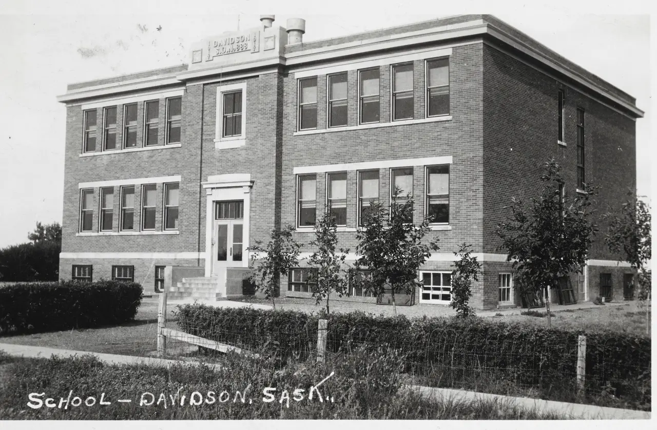 Davidson School, about 1930